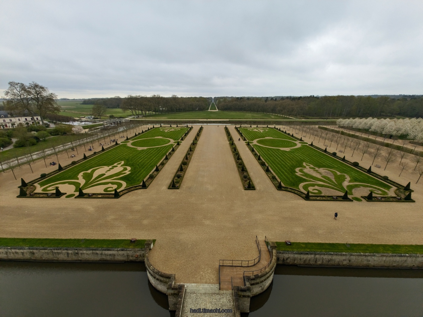Grand Canal view from Chambord Castle picture